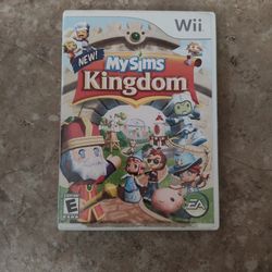 Nintendo Wii Game MySims Kingdom