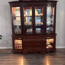 Vintage Wood Cabinet 