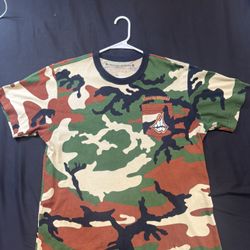 Chrome Hearts Matty Boy Caution Camo T-Shirt
