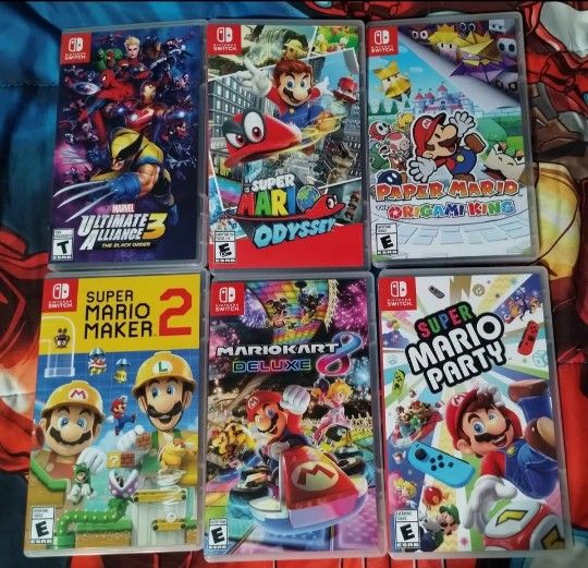 Nintendo Switch Games $35 Each
