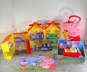 Peppa Pig Toy Bundle with Playhouse and Figures