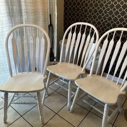 Solid Wood Farm style Chairs 