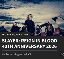 Slayer @ Kia Forum