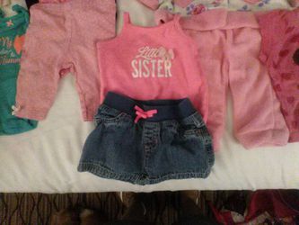 Baby clothes newborn to size 3 and 4 months