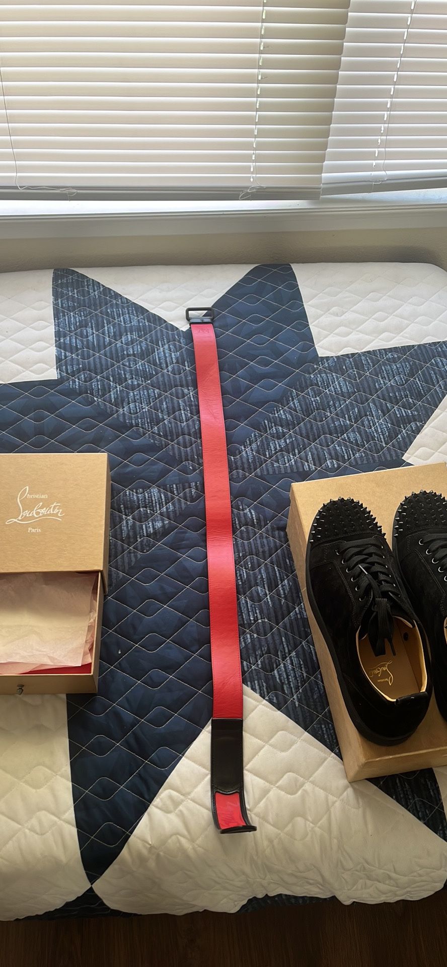 Christian Louboutin Red Bottom Belt