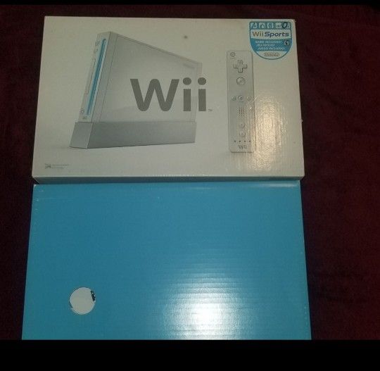 Nintendo Wii Console In Original Box