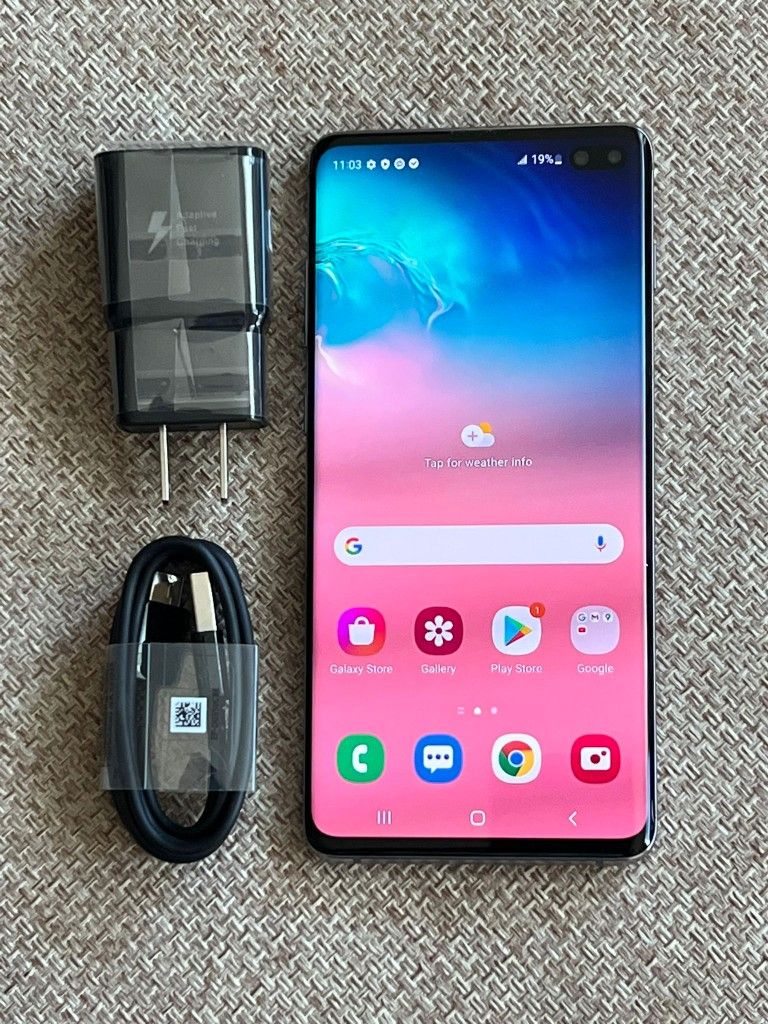 Samsung Galaxy S10+ Plus , Unlocked   for all Company Carrier ,  Excellent Condition  Like New