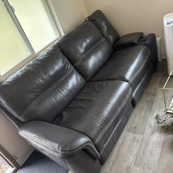 Electric Leather Reclining Chair 