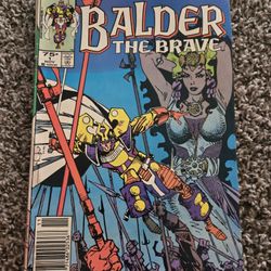 Vintage Marvel Comics – Baldur the Brave #1, #2 & #4 (1984)