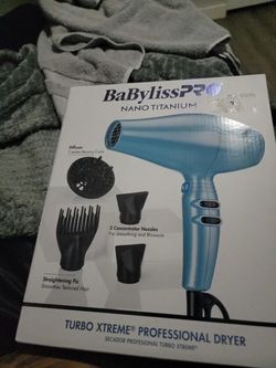 BaByliss PRO Nano Titanium Turbo Xtreme Hair Dryer