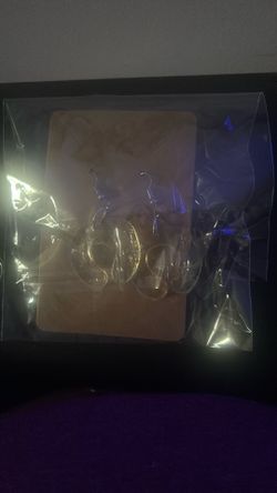Resin earring