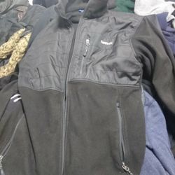 Reebok zipper up fleece (L)