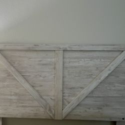 Rustic Queen Headboard 