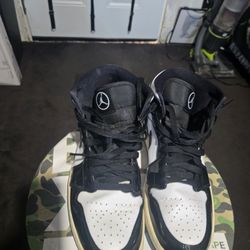 Nike Air Jordan 1 Mid SE ASW ‘All Star’ Black White DD1649-001 Men's Size 9.5 Excellent Condition 