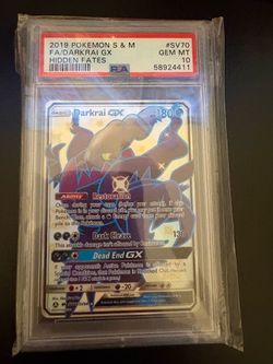 Darkrai Pokemon card PSA 10