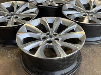 FREE DELIVERY (4) OEM Ford Explorer 2023 2024 10476 95051 OEM rims 21x9 CNC Med Silver Met