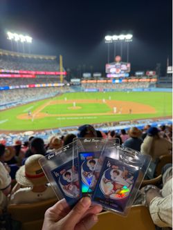 Luffy dodgers baseball card 7/2/2026 sealed