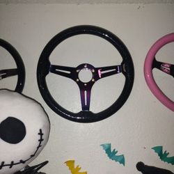 Glitter Steering Wheel