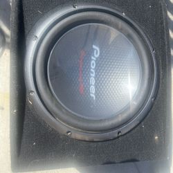 Pioneer Champion Pro 12 Inch Woofer