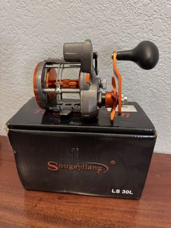 ougayilang Line Counter Trolling Reel – Conventional Level Wind 🎣