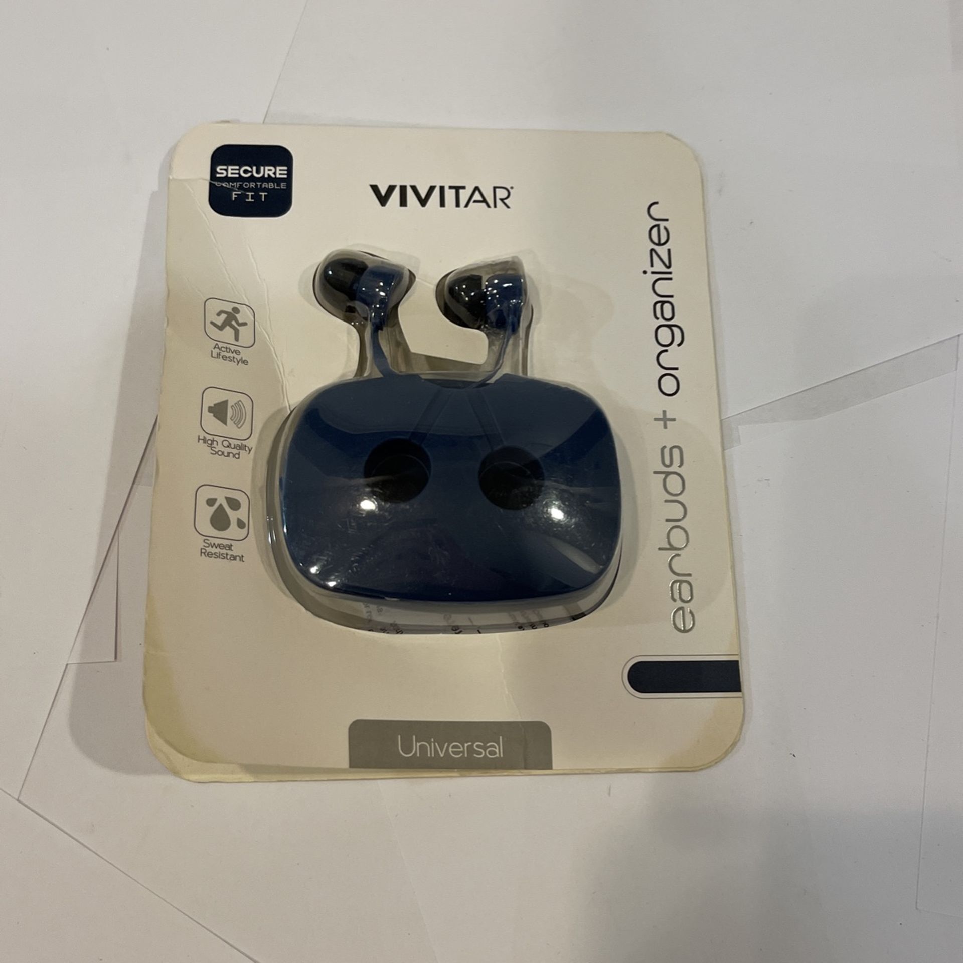 Vivitar Earbuds And Earbud Organizer
