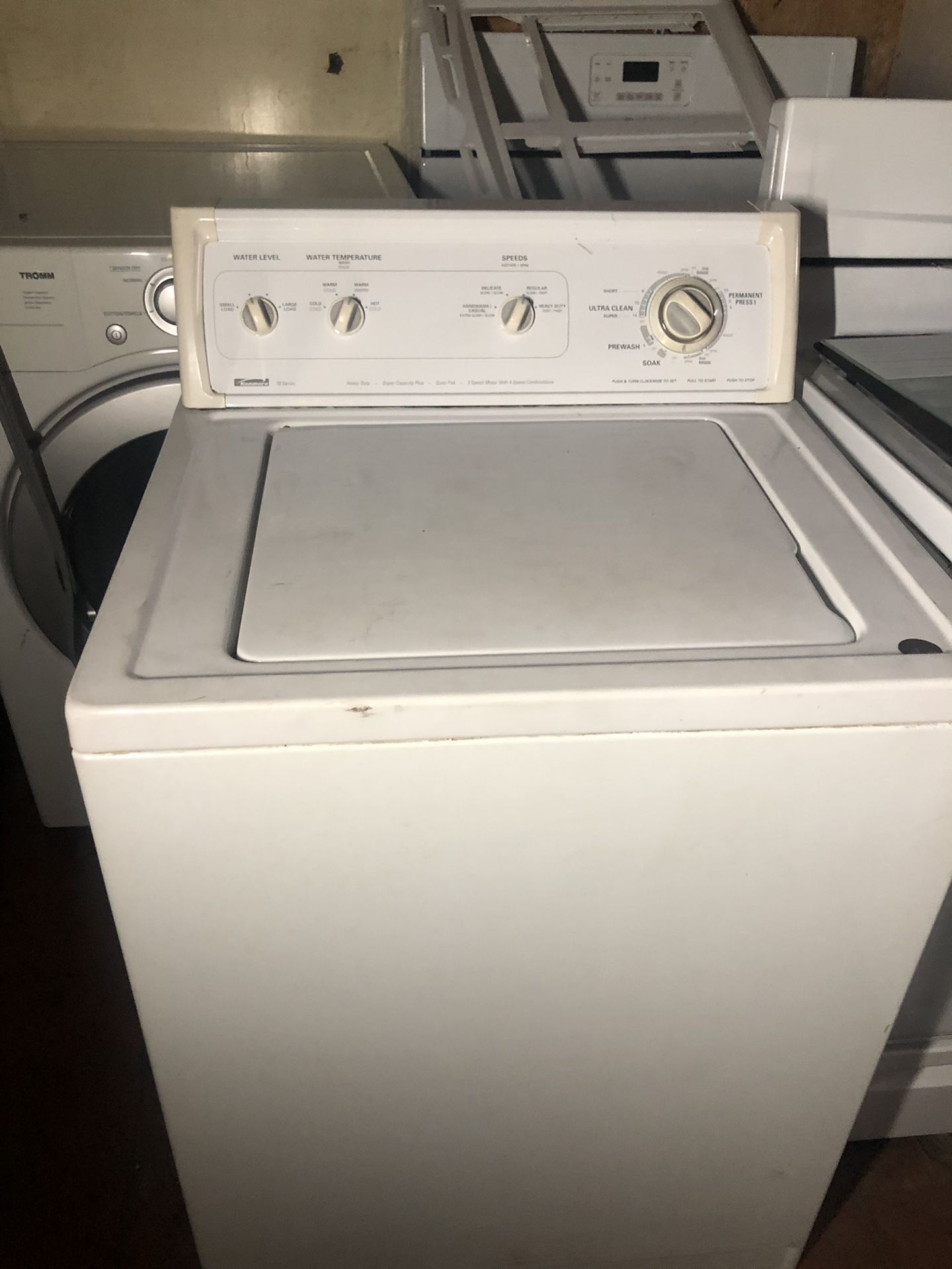 Kenmore washer/lavadora