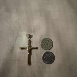 10k Gold Cross 
