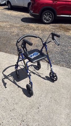 Walker with 6” wheels