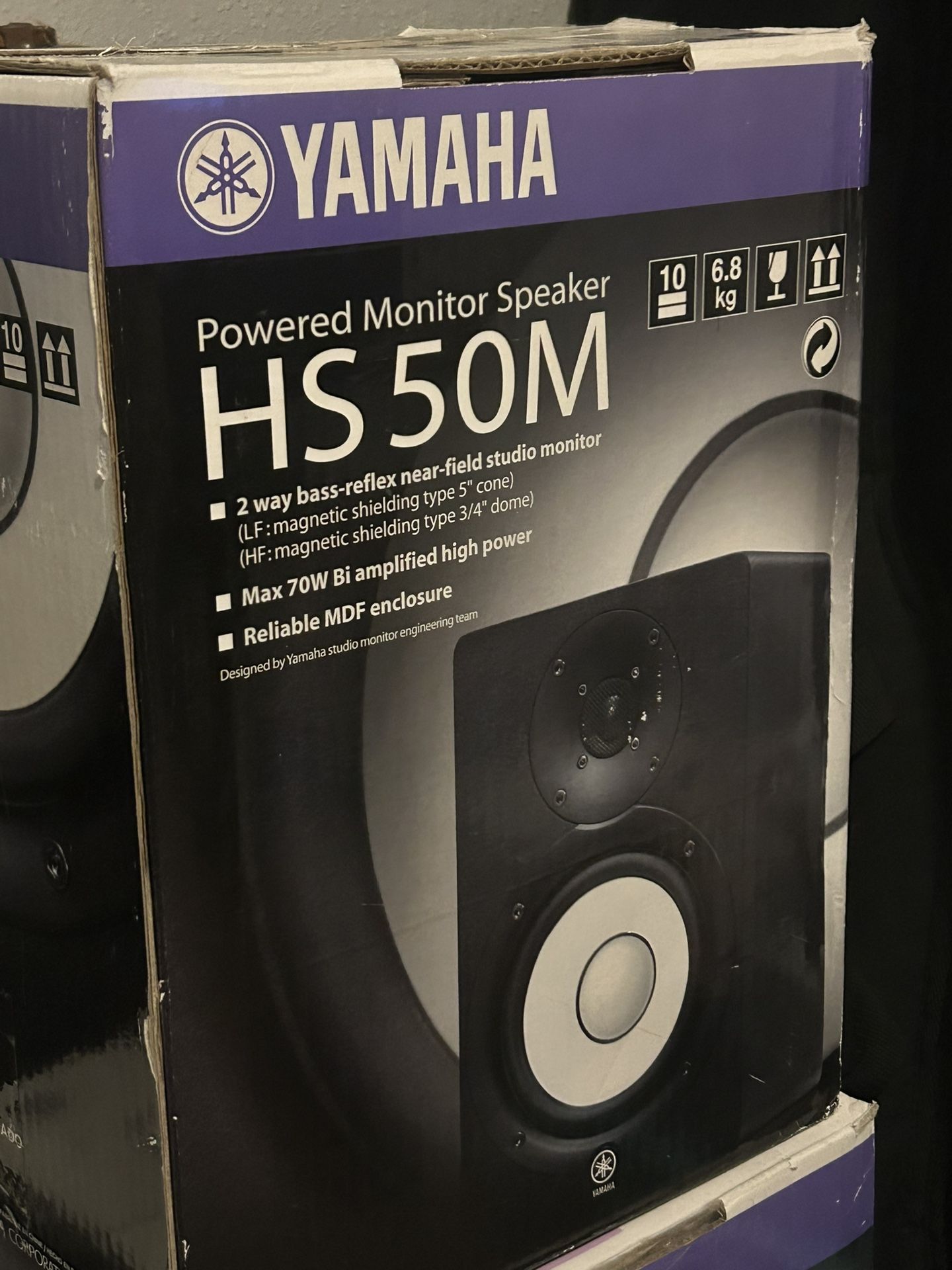 Yamaha HS-50M Studio Monitor-Single Speaker!