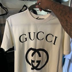 Cream Gucci Shirt