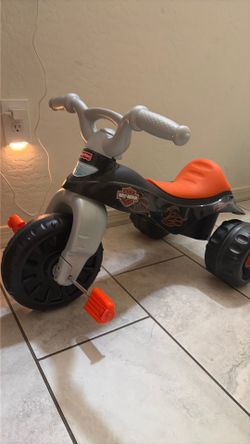 Toddler tricycle Harley and storage
