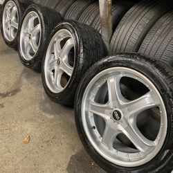 18” Universal Rims and Tires 