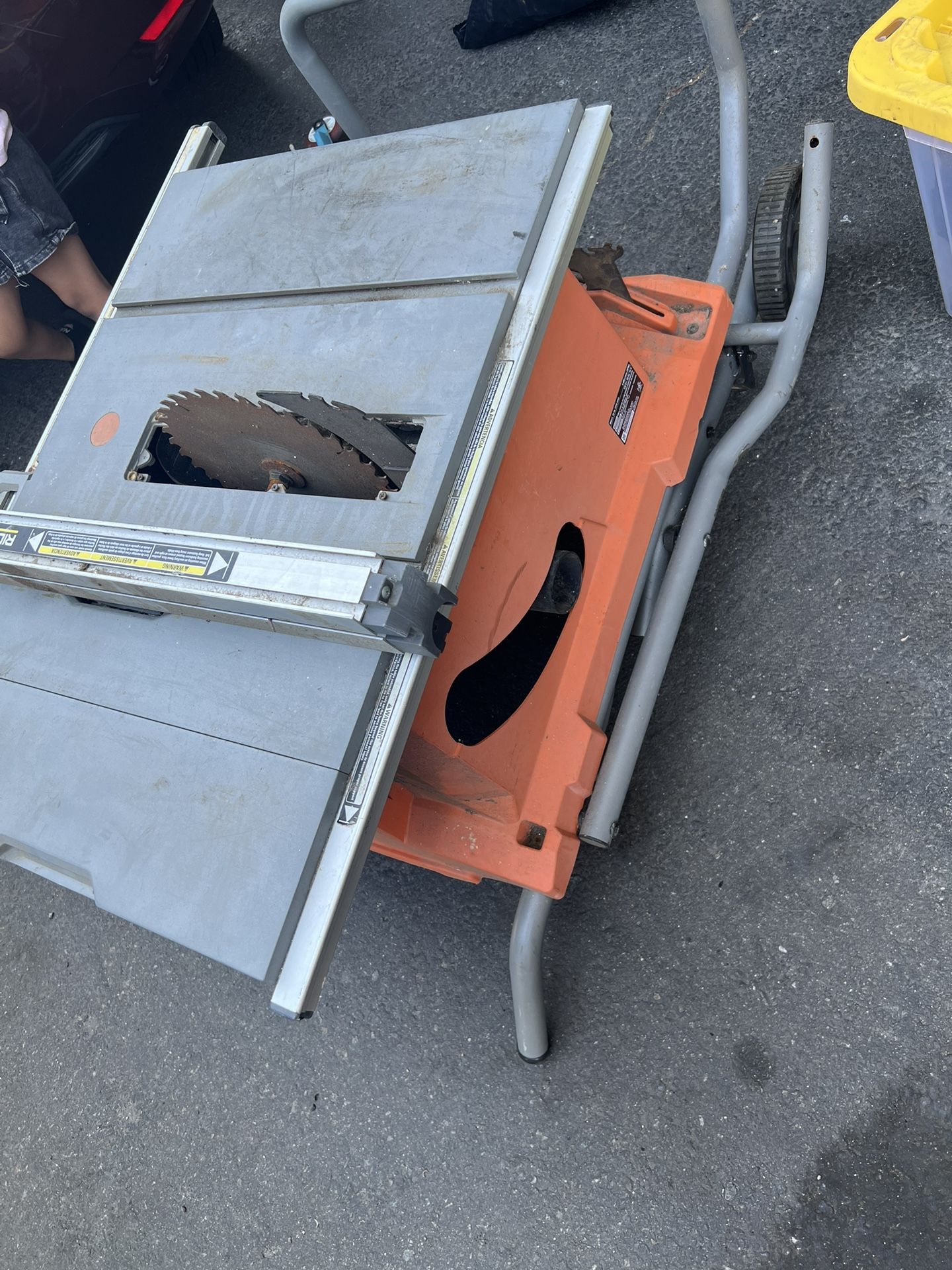 Rigid Table Saw