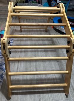 Toddler Climber w Reversible Slide or “Rock” Climber