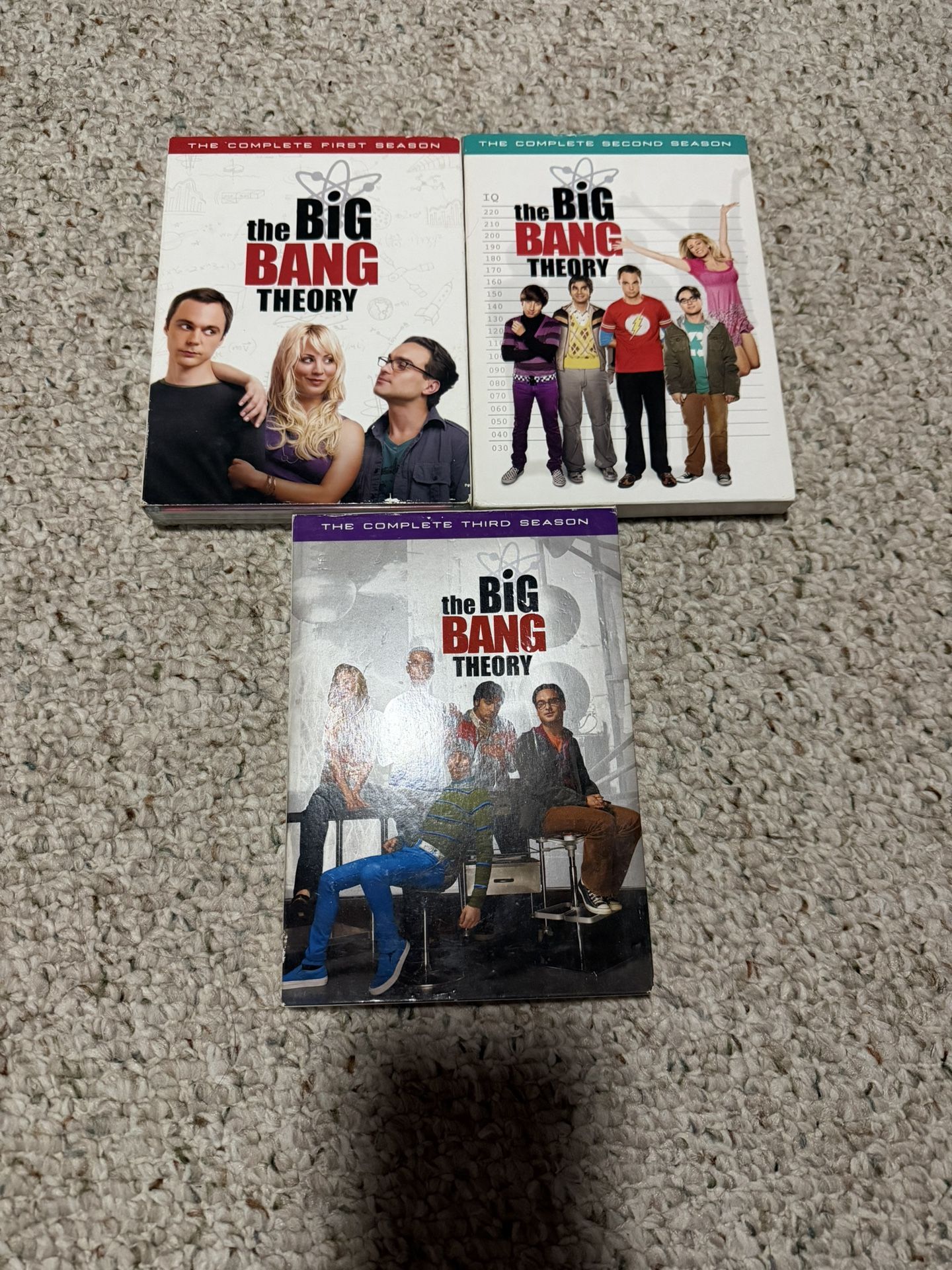 Big Bang Theory DVD Season 1-3