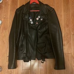 Top Gun Mens Leather Jacket 
