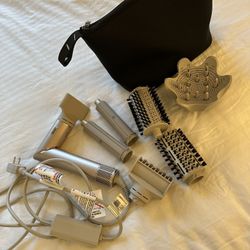 Shark HD430 FlexStyle Air Styling & Drying System, Powerful Hair Dryer Brush & Multi-Styler with Auto-Wrap Curlers, Paddle Brush, Oval Brush, Concentr