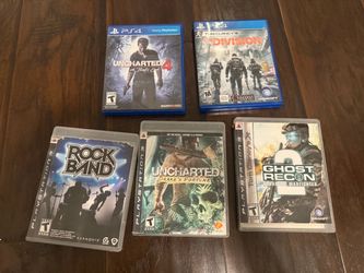 PlayStation PS4 PS3 game lot