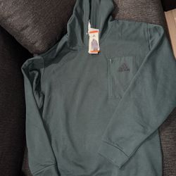 Adidas Men 2x New Green Sweater