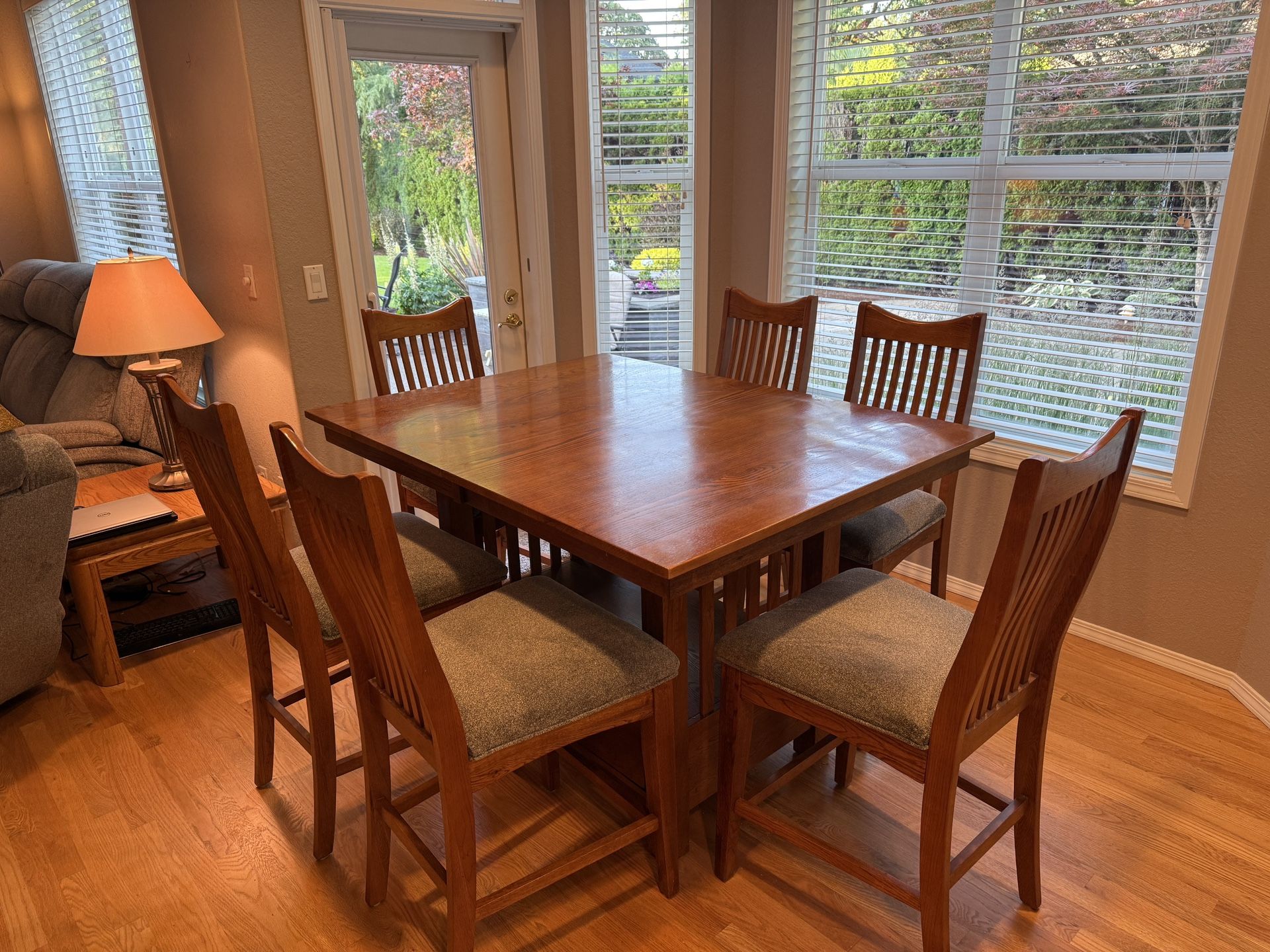 Dining Table With Butterfly Leaf