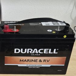 BRAND NEW DURACELL DEEP CYCLE 110 AMP AGM BATTERY