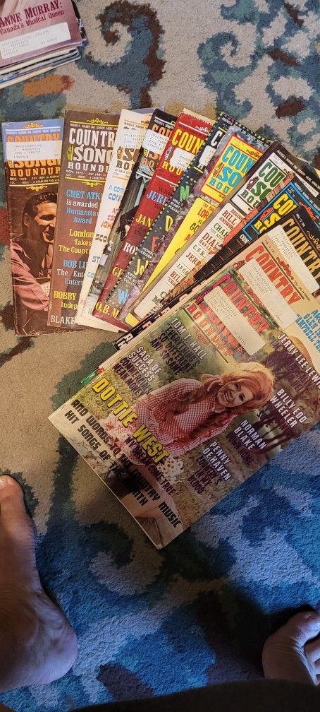 Country Song Roundup 1972 January-December