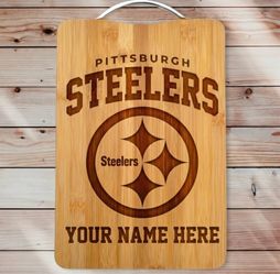 Steelers Engraved cutting board