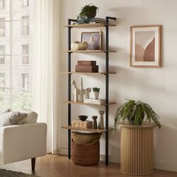 0753-Mopio MM4007 Norwin 5-Tier Ladder Shelf