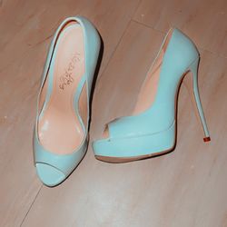 Peep Toe Platform Heels (New)