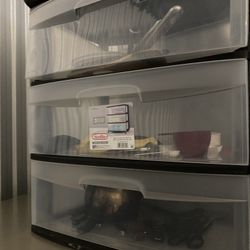 Plastic Storage Drawers