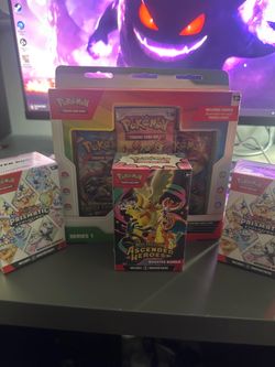 Pokémon ascended heroes and prismatic and series 1