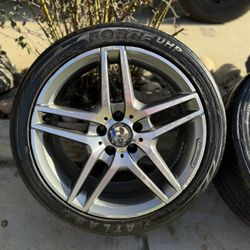 Oem 18” Rims And Tires