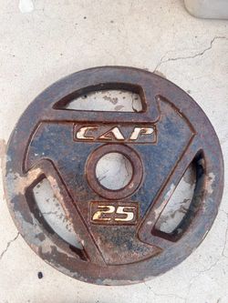 CAP 25 lb Olympic Weight Plate