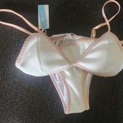 *NEW* Ladies Cupshe Bathing Suit Bikini Sz Large 